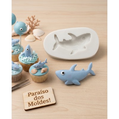 Molde de Silicone Baby Shark - 439