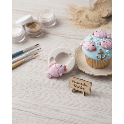 Molde de Silicone Peixe Apaixonado - 985