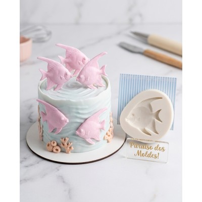 Molde de Silicone Peixe Gabriel - 987