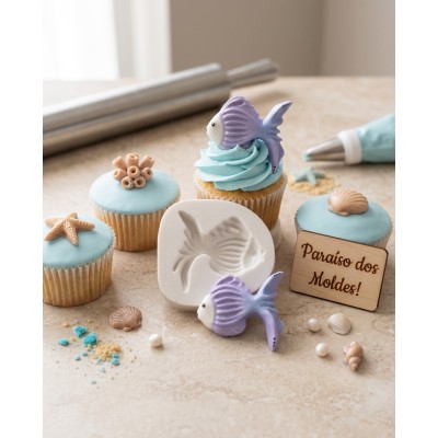 Molde de Silicone Peixe Igor - 988