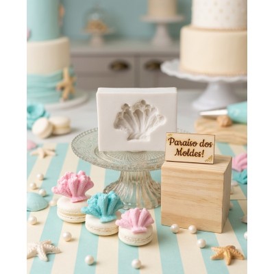 Molde de Silicone Alga Cute Mini -1056