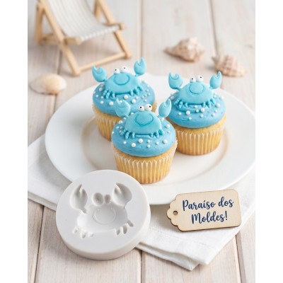 Molde de Silicone Carangueijo Blue - 1319