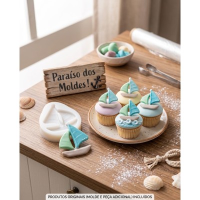 Molde de Silicone Caravela - 1324