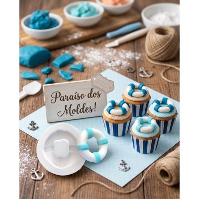 Molde de Silicone Boia Grande - 1327