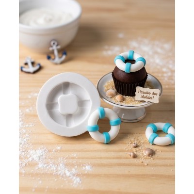 Molde de Silicone Boia Grande - 1327