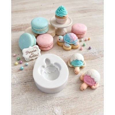 Molde de Silicone Tartaruga Ternura - 1339