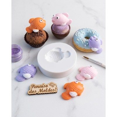 Molde de Silicone Nemo Pequeno - 1343