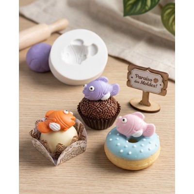 Molde de Silicone Nemo Pequeno - 1343