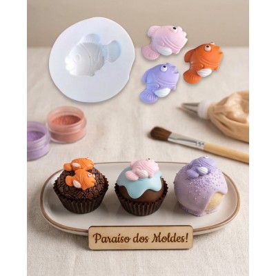 Molde de Silicone Nemo Pequeno - 1343