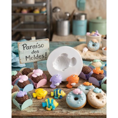Molde de Silicone Nemo Pequeno - 1343