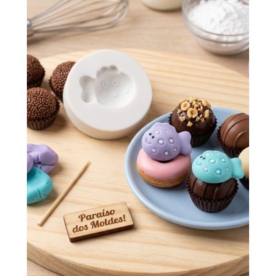Molde de Silicone Peixe Nino - 1344