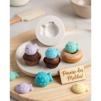 Molde de Silicone Peixe Nino - 1344