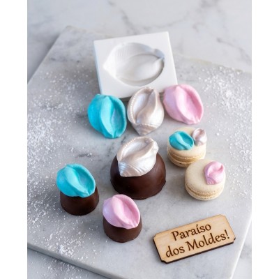 Molde de Silicone Caramujo Aberto - 1345