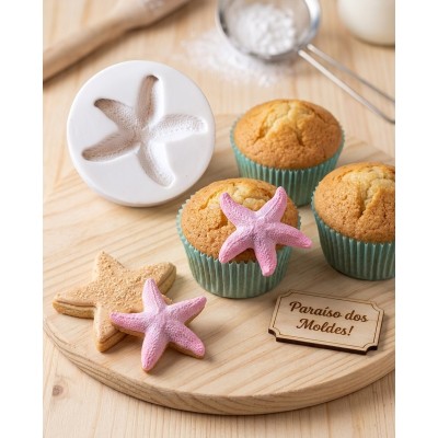 Molde de Silicone Estrela Carol - 1347