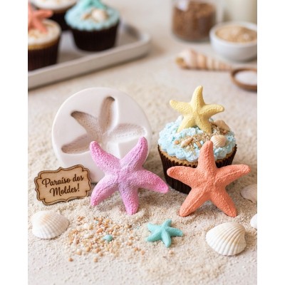 Molde de Silicone Estrela Carol - 1347