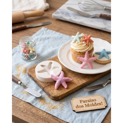 Molde de Silicone Estrela Carol - 1347