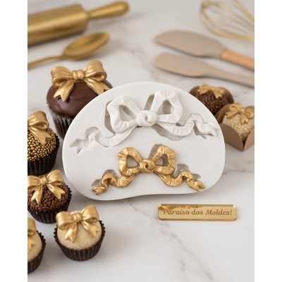 Molde Silicone Laço Princesa