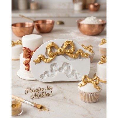 Molde Silicone Laço Princesa