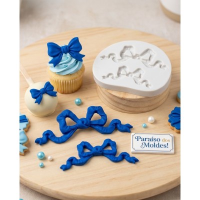 Molde Silicone Laço Princesa