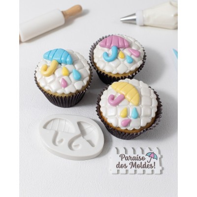 Molde de Silicone Guada Chuvas Déia -116