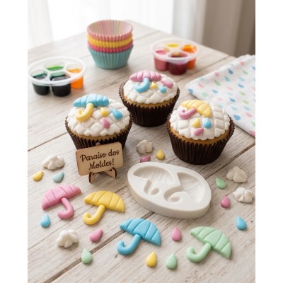 Molde de Silicone Guada Chuvas Déia -116