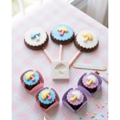 Molde de Silicone Guarda Chuva Mini -117
