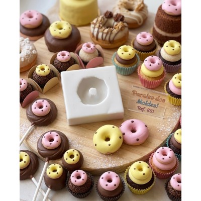 Molde de Silicone Rosquinha - 881