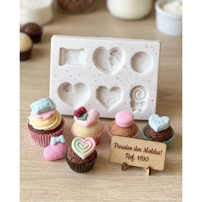 Molde De Silicone Mini Doçuras - 1190