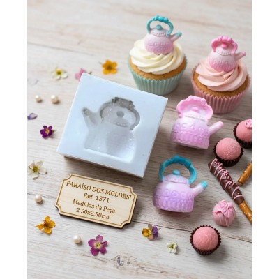 Molde de Silicone Chaleira - 1371