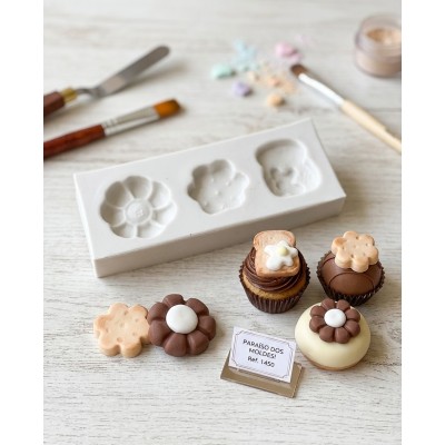 Molde de Silicone Biscoitos Doce e Salgado - 1450
